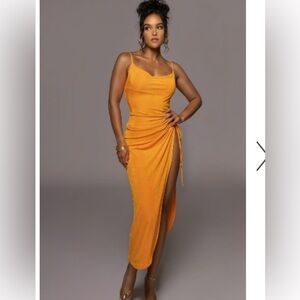 JLUXLABEL Sorbet high standards maxi dress. Small